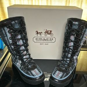 Women’s Size 9 Coach Winter Boots